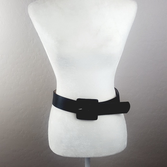 Leatherock Vintage Large‎ Buckle Leather Belt - Picture 3 of 5